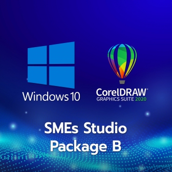 SMEs Studio Package B (ชุดโปรแกรมออกแบบ และ ระบบปฏิบัติการ Windows 10 สำหรับนักออกแบบ)