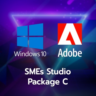 SMEs Studio Package C (ชุดโปรแกรมออกแบบ และ ระบบปฏิบัติการ Windows 10 สำหรับนักออกแบบ)