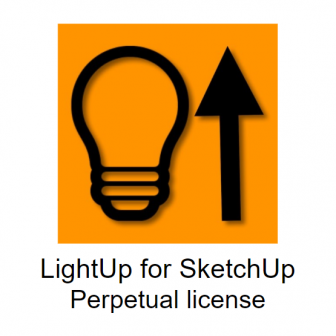 LightUp for SketchUp - Perpetual License (ปลั๊กอินเสริม โปรแกรม SketchUp ช่วยให้ภาพสมจริง ใส่แสง เดินชมงานออกแบบเรียลไทม์ ลิขสิทธิ์ซื้อขาด)