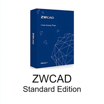 ZWCAD 2024 Standard Edition (โปรแกรมออกแบบ 2 มิติ ออกแบบวิศวกรรม 2D)