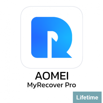 AOMEI MyRecover Pro - Lifetime License (โปรแกรมกู้ข้อมูล กู้ไฟล์ที่เผลอลบไป กู้ไฟล์จากความเสียหายของ Windows รุ่นโปร ลิขสิทธิ์ซื้อขาด)