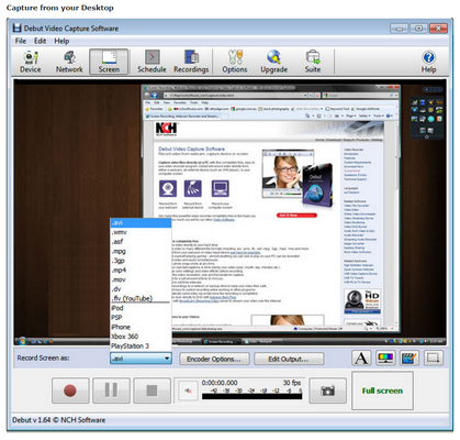 download NCH Debut Video Capture Software Pro 9.31 free