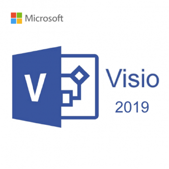 Microsoft Visio 2019 (แบบกล่อง FPP ของแท้ | D87-07410 / D86-05810)