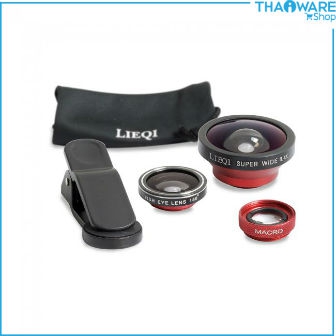 ซื้อ LIEQI Universal LQ-003 Clip Lens [Clearance Sale] (เลนส์กล้องมือถือ เลนส์ซูม เลนส์กว้าง 3-in-1 รุ่น LQ-003)