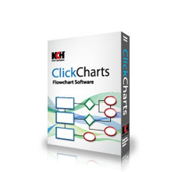 NCH ClickCharts Diagram & Flowchart (โปรแกรมสร้าง Chart เขียน FlowChart ปรับแต่งได้อย่างอิสระ)