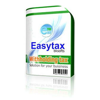 Easytax System (โปรแกรมหักภาษี ณ ที่จ่าย ใช้งานง่าย ออกรายงานการหักภาษีได้)