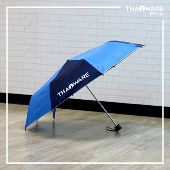 Thaiware 3 Foldable Umbrella Limited Edition (ร่มพับ 3 ตอนลาย Thaiware ร่มสั้น กันรังสี UV แข็งแรง ทนทาน)