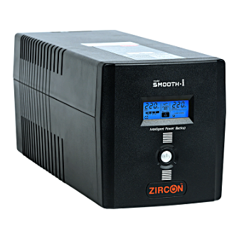 Zircon Smooth i (เครื่องสำรองไฟ UPS กำลังไฟสูง มีหน้าจอ LCD ดูไฟสำรอง 11 สถานะ ได้ มอก.)