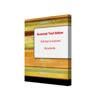 Scanned Text Editor (โปรแกรมแก้ไขไฟล์เอกสารที่ถูกสแกน โดยไม่ทำให้เนื้อหาสูญหาย คุณภาพเทียบเท่าต้นฉบับ)