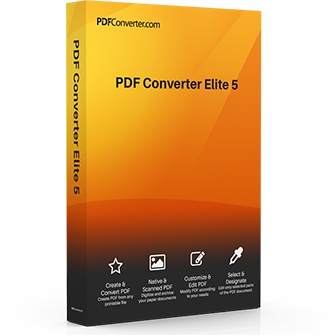 PDF Converter Elite 5 (โปรแกรมสร้าง แก้ไข และแปลงไฟล์ PDF ใช้งานง่าย ความสามารถครอบคลุม)