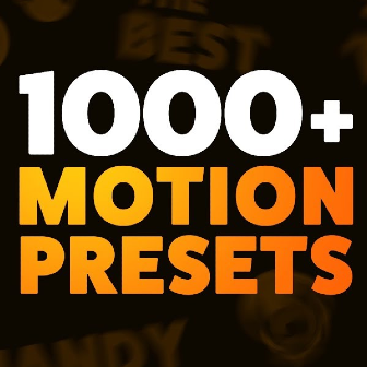 Motion Presets for Animation Composer (ปลั๊กอินสำหรับทำวิดีโออนิเมชัน ในโปรแกรม Adobe After Effects มากกว่า 1,000 แบบ)