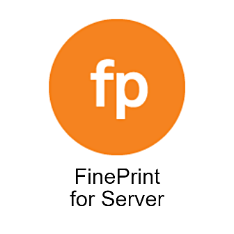 FinePrint 10 for Server (โปรแกรมลดต้นทุนการพิมพ์เอกสาร สำหรับเครื่องเซิร์ฟเวอร์)