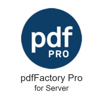 pdfFactory Pro for Server (โปรแกรมแปลงไฟล์เอกสารต่างๆ ให้เป็นไฟล์ PDF สำหรับเครื่องเซิร์ฟเวอร์)