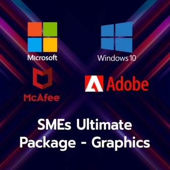 SMEs Ultimate Package - Graphic (ชุดโปรแกรมสำนักงานประจำเครื่อง และโปรแกรมออกแบบขั้นสูง สำหรับธุรกิจ SMEs)