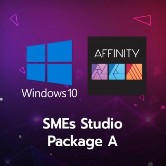 SMEs Studio Package A (ชุดโปรแกรมออกแบบ และ ระบบปฏิบัติการ Windows 10 สำหรับนักออกแบบ)