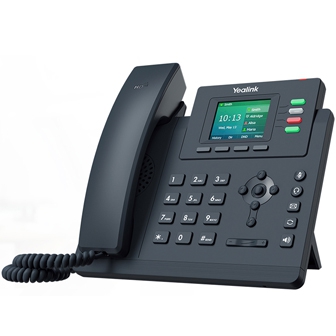 Yealink SIP-T33G Gigabit IP Phone (โทรศัพท์ VoIP แบบ SIP พร้อมจอสี LCD รองรับ 4 คู่สาย ใช้พอร์ต Gigabit PoE)