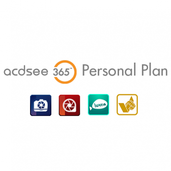 ACDSee 365 Personal Plan ชุดโปรแกรม แต่งรูป ตัดต่อวิดีโอ แปลงไฟล์วิดีโอ สำหรับใช้งานส่วนตัว (ติดตั้งได้ 2 เครื่อง) ฟีเจอร์ครบ พร้อมพื้นที่จัดเก็บบนคลาวด์ 10 GB.
