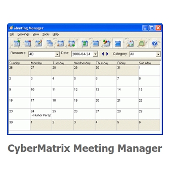 CyberMatrix Meeting Manager (โปรแกรมจัดตารางเวลาการประชุม จองห้องประชุม จองสถานที่)