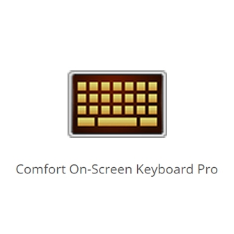 Comfort On-Screen Keyboard Pro 9 (โปรแกรมคีย์บอร์ดเสมือน แป้นพิมพ์เสมือน บนหน้าจอคอมพิวเตอร์ รองรับหลายภาษา)