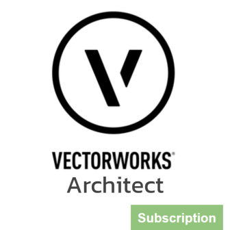 Vectorworks Architect - Subscription License (โปรแกรมออกแบบภายนอก ภายใน เขียนแบบ 2 มิติ 3 มิติ รุ่นสถาปนิก ลิขสิทธิ์รายปี)