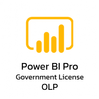 Power BI Pro Government License (OLP) (โปรแกรมวิเคราะห์ข้อมูลธุรกิจอัจฉริยะ สรุปผลข้อมูล ออกรายงานสุดฉลาด สำหรับหน่วยงานราชการ | DW6-00006)