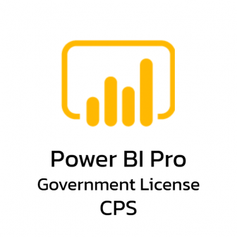 Power BI Pro Government License (CSP) (โปรแกรมวิเคราะห์ข้อมูลธุรกิจอัจฉริยะ สรุปผลข้อมูล ออกรายงานสุดฉลาด สำหรับหน่วยงานราชการ)