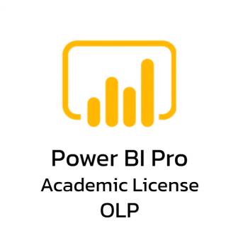 Power BI Pro Academic License (OLP) (โปรแกรมวิเคราะห์ข้อมูลธุรกิจอัจฉริยะ สรุปผลข้อมูล ออกรายงานสุดฉลาด สำหรับสถาบันการศึกษา | DW7-00003)