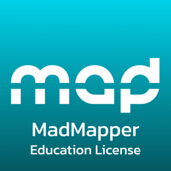 MadMapper Education License (โปรแกรมออกแบบแสงสี สำหรับงานแสดงสถาปัตยกรรม งานนิทรรศการ ความสามารถระดับสูง สำหรับสถานศึกษา)
