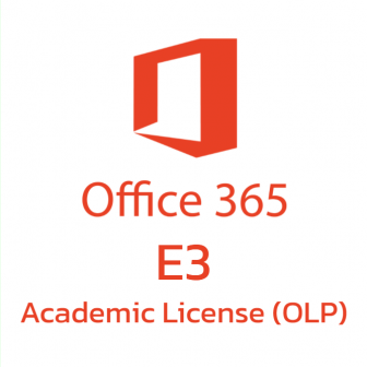 Office 365 E3 Academic License (OLP) (ชุดโปรแกรมจัดการสํานักงาน ที่มีลิขสิทธิ์ถูกต้องตามกฎหมาย สำหรับสถาบันการศึกษาขนาดใหญ่ | (Office Apps + Cloud Service))