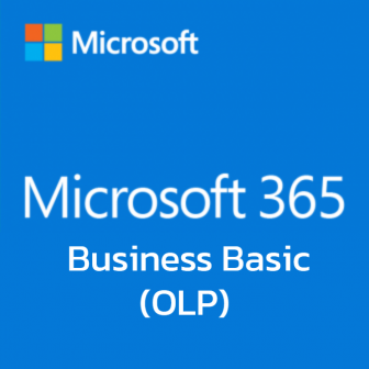 Microsoft 365 Business Basic (OLP) (Cloud Service) (ชุดโปรแกรมจัดการสํานักงาน ที่มีลิขสิทธิ์ถูกต้องตามกฎหมาย สำหรับองค์กรธุรกิจ | 9F5-00003)