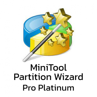 MiniTool Partition Wizard Pro Platinum (โปรแกรมจัดการพาร์ทิชัน แบ่ง เปลี่ยนฟอร์แมต กู้พาร์ทิชัน และไฟล์ที่เสียหาย รุ่นระดับกลาง ลิขสิทธิ์รายปี 3 เครื่อง)