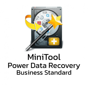MiniTool Power Data Recovery Business Standard (โปรแกรมกู้ไฟล์ข้อมูล รุ่นองค์กรธุรกิจ ลิขสิทธิ์ซื้อขาด อัปเดตเวอร์ชัน 1 ปี สำหรับ PC หรือเซิร์ฟเวอร์)