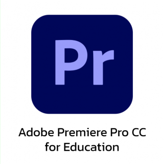 Adobe Premiere Pro CC for Education (โปรแกรมตัดต่อวิดีโอระดับมืออาชีพ สำหรับสถานศึกษา)