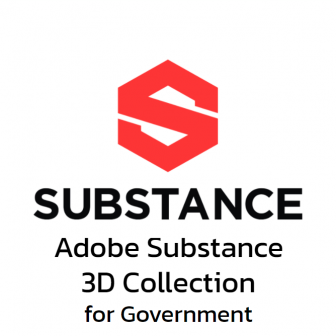 Adobe Substance 3D Collection for Government (ชุดโปรแกรมออกแบบกราฟิกสามมิติ สำหรับหน่วยงานราชการ นำเสนอโมเดลสินค้า ฉากในโลกสามมิติ ได้ผลงานอย่างมืออาชีพ)