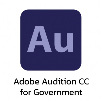 Adobe Audition CC for Government (โปรแกรมตัดต่อเสียง ใส่ Sound Effect ช่วยทำ Podcast ได้ สำหรับหน่วยงานราชการ)