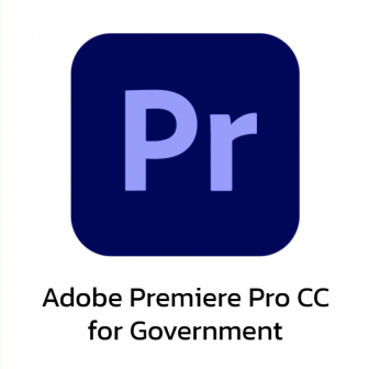 Adobe Premiere Pro CC for Government (โปรแกรมตัดต่อวิดีโอระดับมืออาชีพ สำหรับหน่วยงานราชการ)