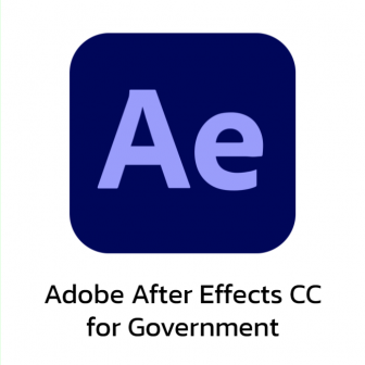 Adobe After Effects CC for Government (โปรแกรมทําเอฟเฟกต์ สร้างเอฟเฟกต์ สำหรับวิดีโอ สำหรับหน่วยงานราชการ)