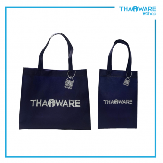 Thaiware Spunbond Fabric Bag Limited Edition 2021 (กระเป๋าผ้า Thaiware สีกรมท่า ผ้าสปันบอนด์ เหนียวทนทาน มี 2 ขนาด)