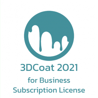 3DCoat 2021 for Business - Subscription License (โปรแกรมออกแบบโมเดล 3 มิติ สำหรับใช้งานในธุรกิจ ลิขสิทธิ์รายปี)