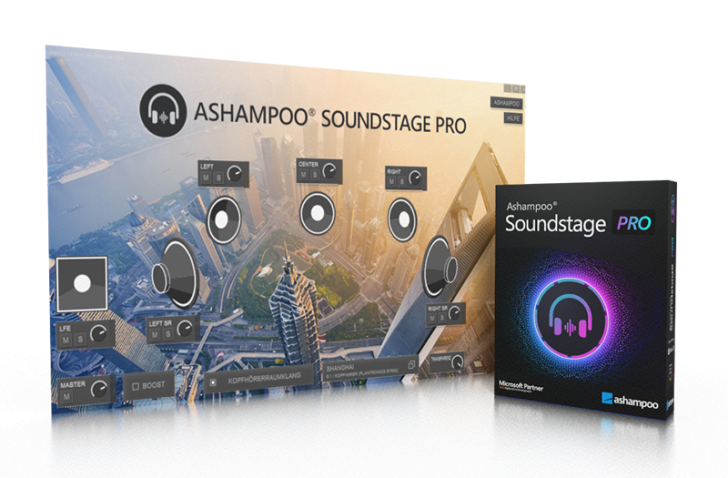 โปรแกรมทำเสียงเซอร์ราวด์ Ashampoo Soundstage Pro