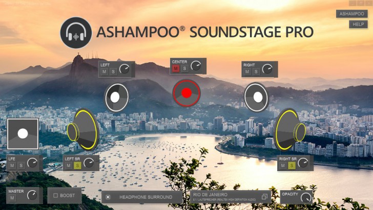 โปรแกรมทำเสียงรอบทิศทาง Ashampoo Soundstage Pro