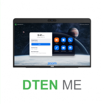 DTEN ME (อุปกรณ์ประชุมออนไลน์ All-in-one จอทัชสกรีน 27 นิ้ว พร้อมเว็บแคม ไมค์ ลำโพง ในชุดเดียว) : 27 Inch All-in-One Personal Collaboration Device Zoom for Home