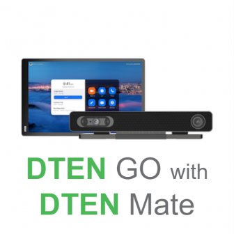 DTEN GO with DTEN Mate (ชุดอุปกรณ์ประชุมออนไลน์ จับคู่แท็บเล็ต 10.1 นิ้ว สำหรับเขียนไอเดีย จดโน้ตการประชุม กับชุดแว็บแคมและไมค์)