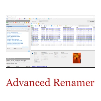 Advanced Renamer (โปรแกรมเปลี่ยนชื่อไฟล์ขั้นสูง ใช้เปลี่ยนชื่อไฟล์ โฟลเดอร์ จำนวนมาก)