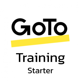 GoTo Training Starter (โปรแกรมจัดคอร์สอบรม จัดคลาสเรียนออนไลน์ รุ่นเริ่มต้น รองรับผู้เข้าอบรม 25 คน)