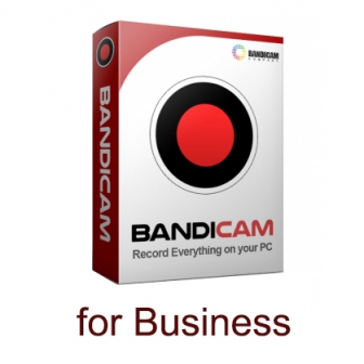 Bandicam Screen Recorder for Business (โปรแกรมบันทึกวิดีโอหน้าจอ ถ่ายวิดีโอจากเว็บแคม รุ่นองค์กรธุรกิจ)