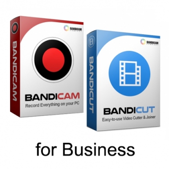 Bandicam Screen Recorder and Bandicut Video Cutter for Business (ชุดโปรแกรม บันทึกวิดีโอหน้าจอ ตัดต่อวิดีโอ รุ่นองค์กร)