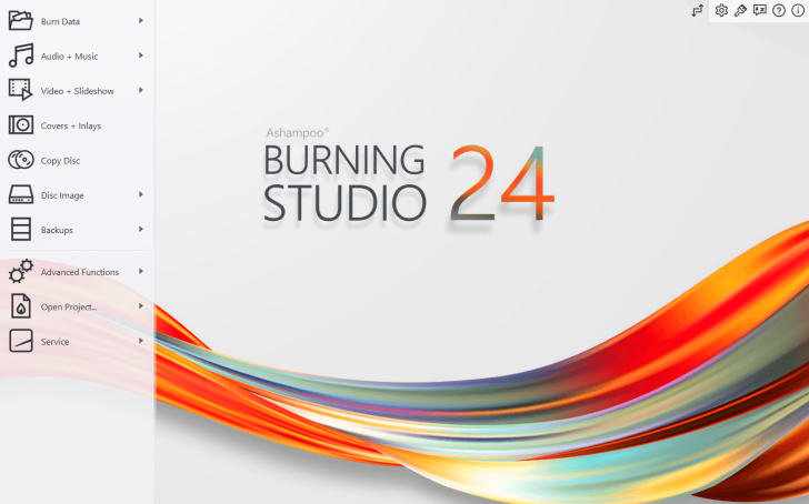 โปรแกรมไรท์แผ่น Ashampoo Burning Studio