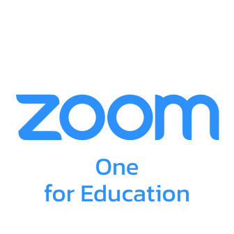 Zoom One for Education (โปรแกรมประชุมออนไลน์ ประชุมทางไกล สำหรับสถานศึกษา 1 Host รองรับผู้เข้าประชุม 300 คน (สั่งซื้อขั้นต่ำ 20 Hosts))