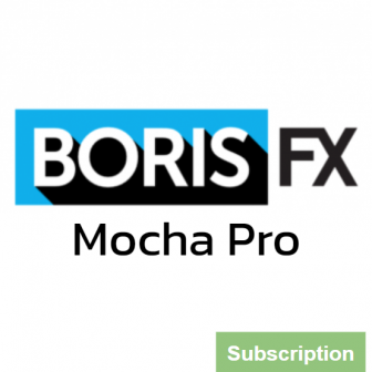 Boris Mocha Pro 2024 - Subscription License (ปลั๊กอินแปะภาพ บนวัตถุเคลื่อนไหวในวิดีโอ แก้ภาพสั่นไหว ลิขสิทธิ์รายปี สำหรับ Adobe, Avid และ OFX)